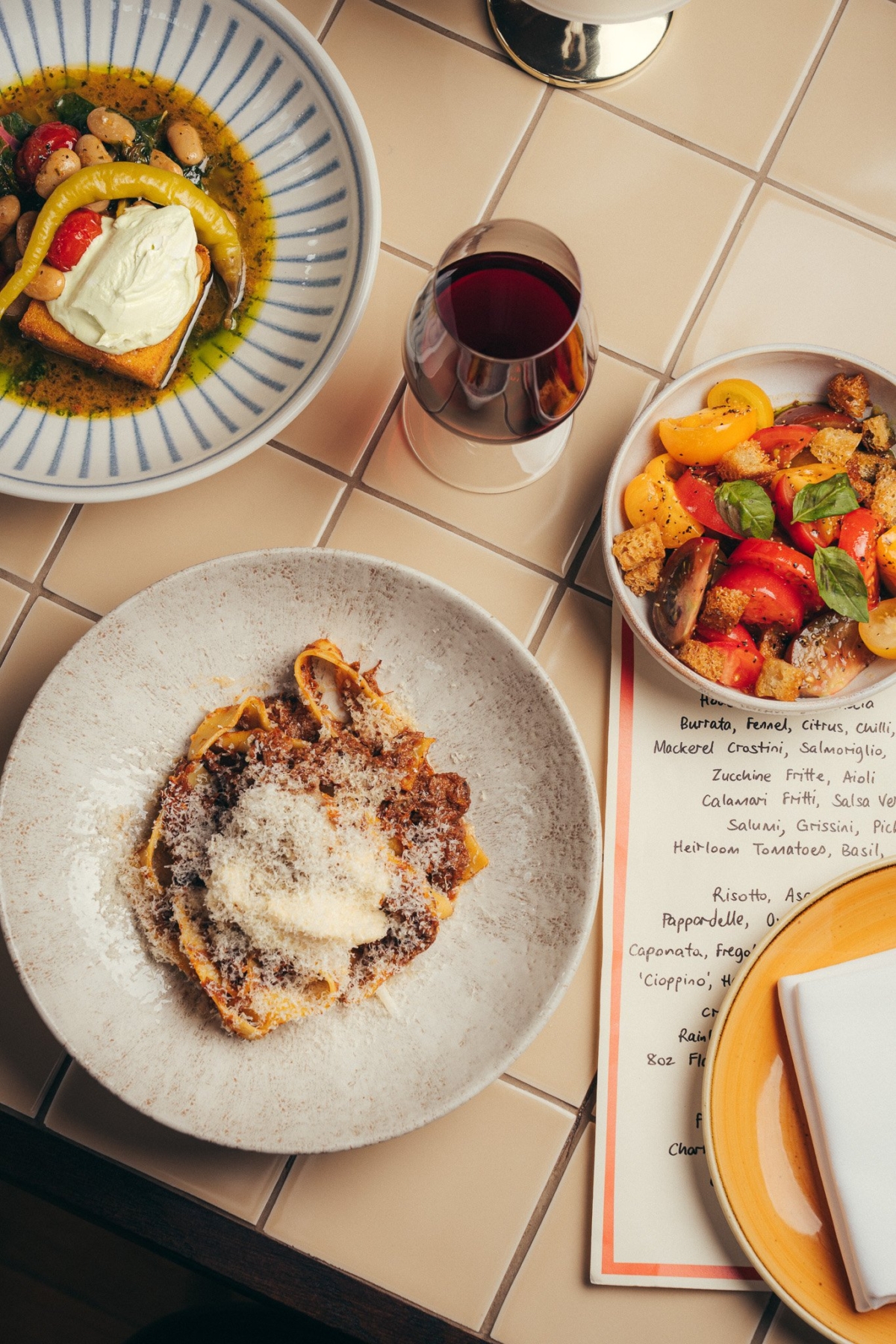 Food at Little Capo Edinburgh - photography by Stephen Lister - brand design by S+Co