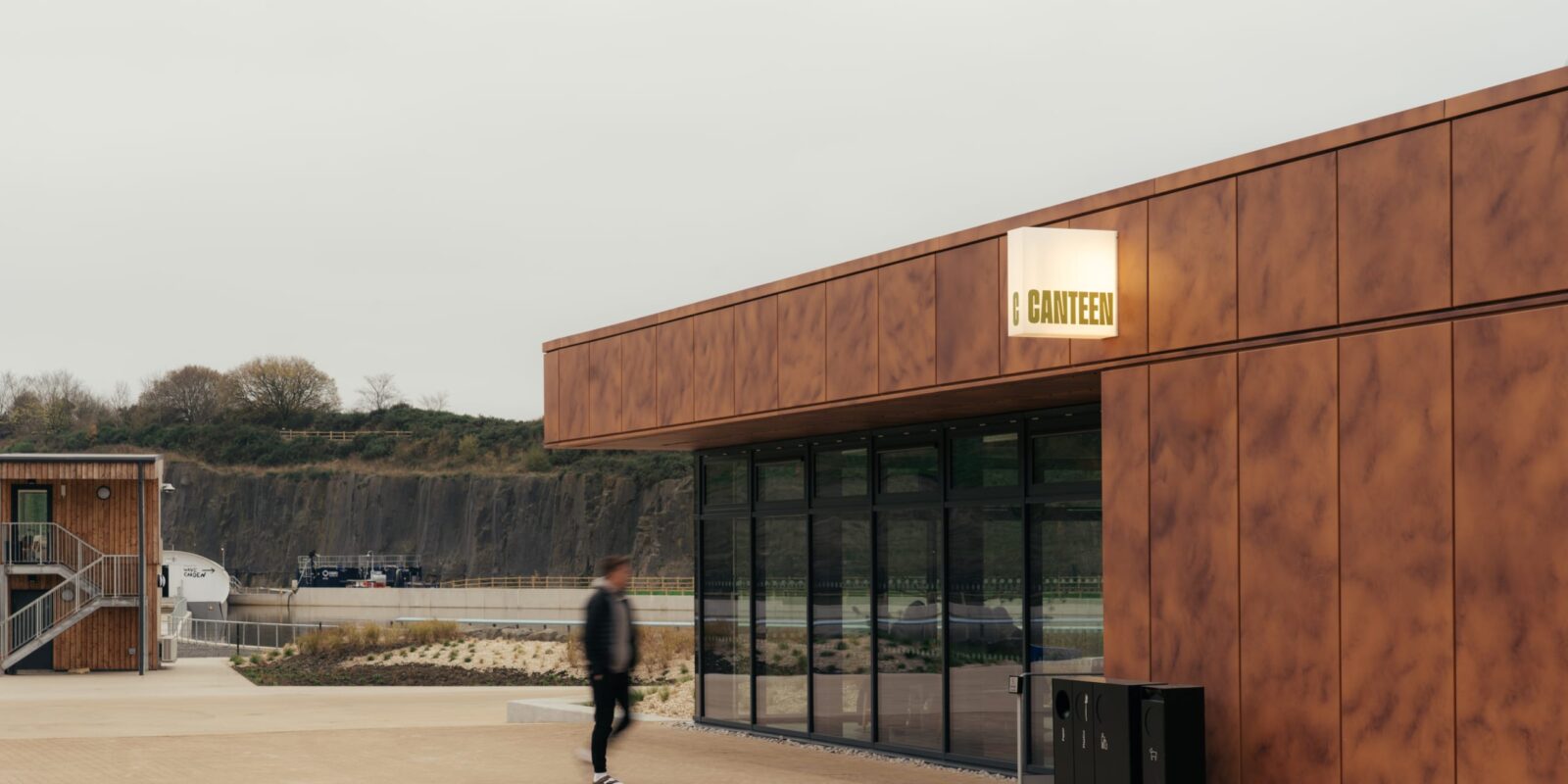 Canteen at Lost Shore Surf Resort, Edinburgh - interior design by S+Co