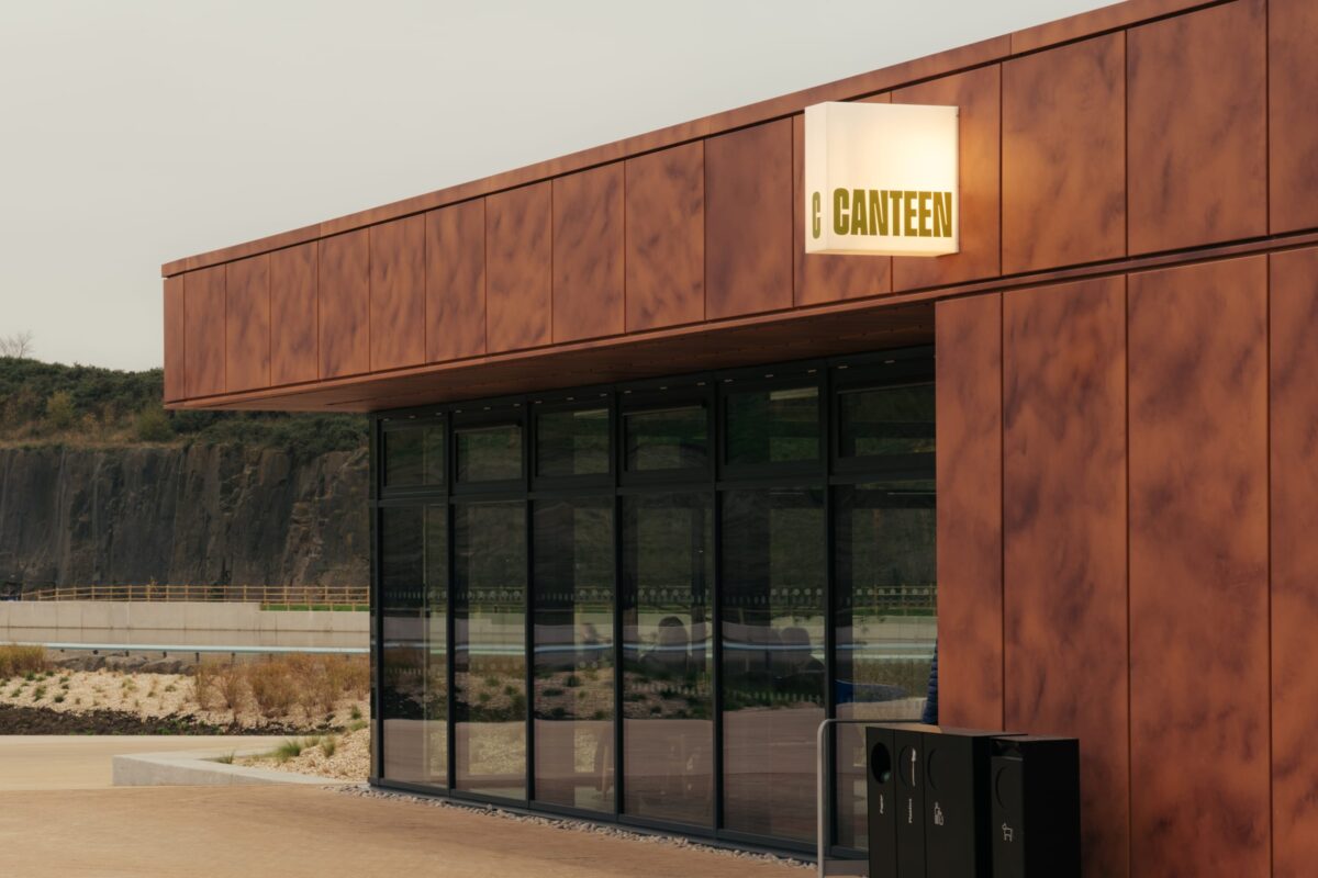 Canteen at Lost Shore Surf Resort, Edinburgh - interior design by S+Co