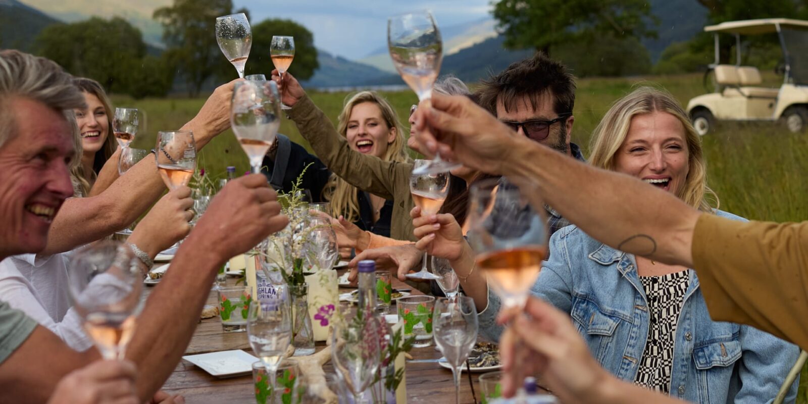 Wine safari at Monachyle Mhor by Wes Kingston