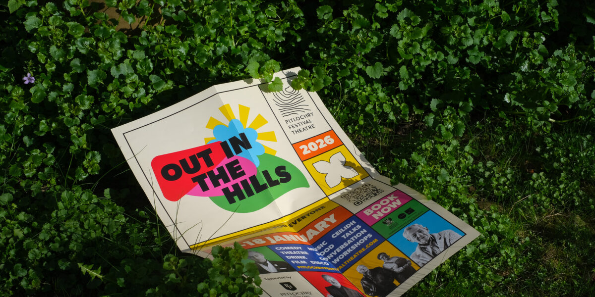 Pitlochry Festival theatre campaign identity design by S+co - 2026 festivals